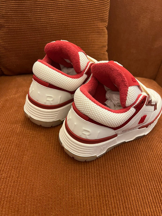 Amiri MA-2 White & Red Chunky Sneakers