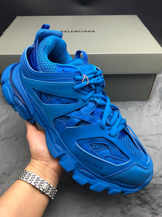Balenciaga Blue Sneakers โ Luxury Streetwear Chunky Shoes ๐๐ฅ