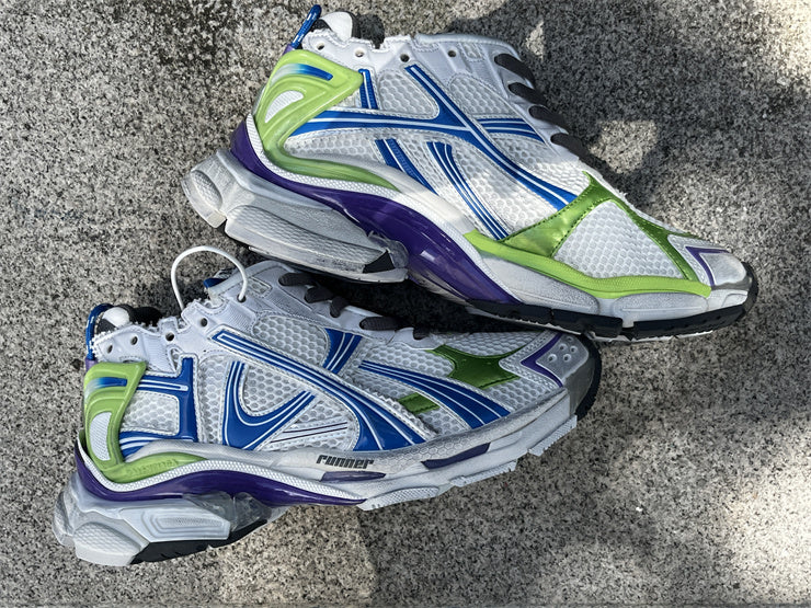 **Title:** Balenciaga Runner White Blue Green Sneakers πβ¨
β‘πππ
