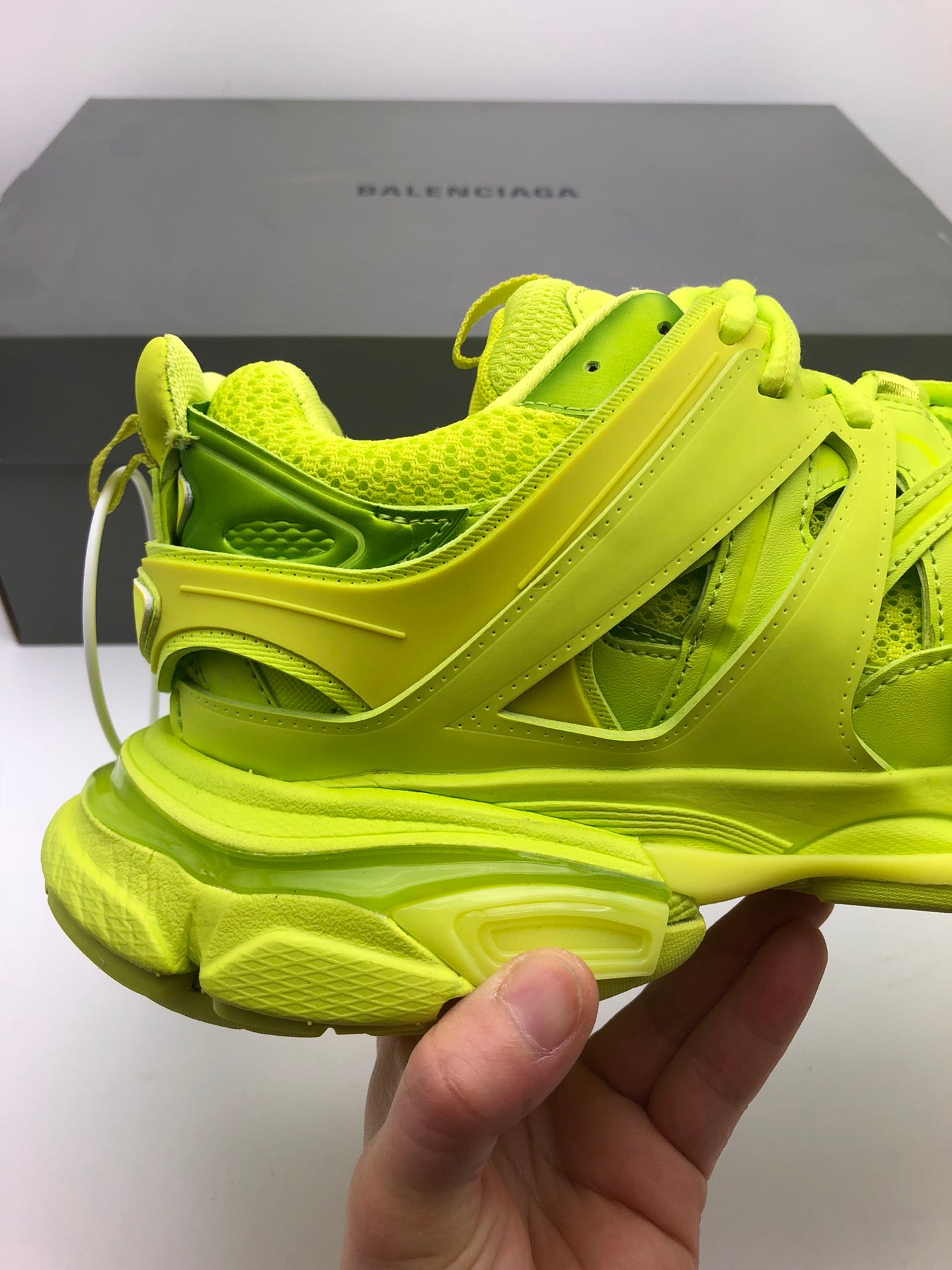 Balenciaga Neon Green Sneakers – Bold Luxury Statement Shoes ⚡👟