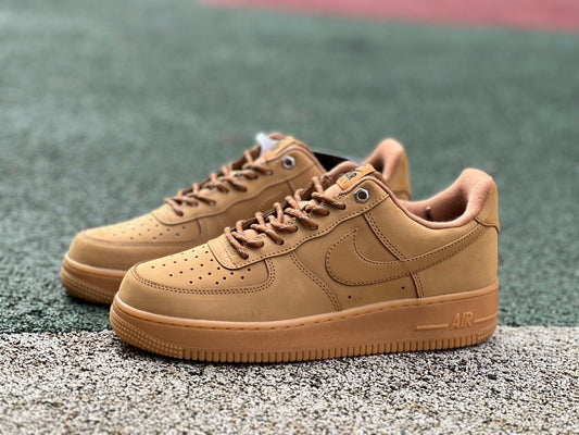 🤎 Wheat Brown Air Force 1 Style Sneakers 🤎