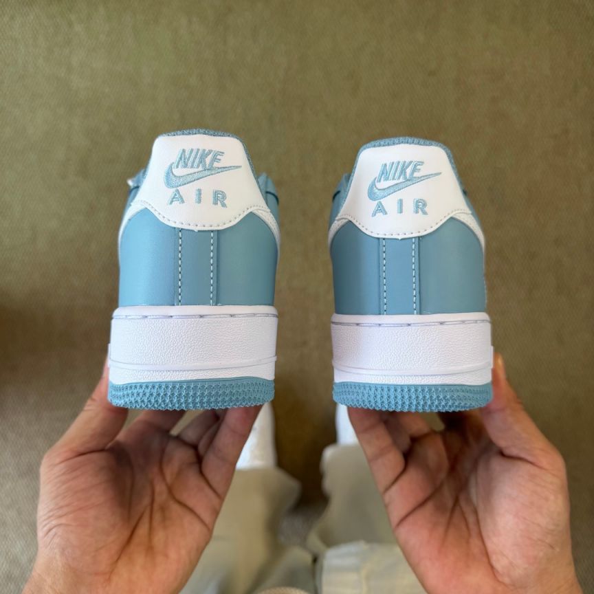 Nike Air Force 1 Low University Blue & White Sneakers 👟💙✨