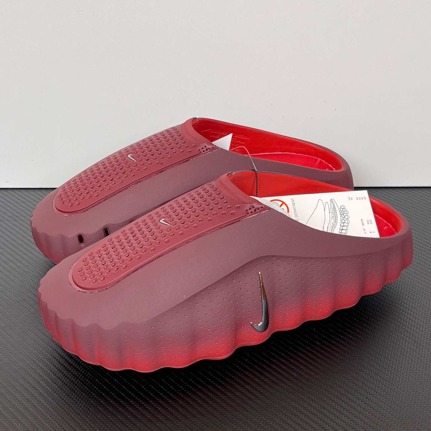 Nike Red Comfort Slides – Bold & Stylish