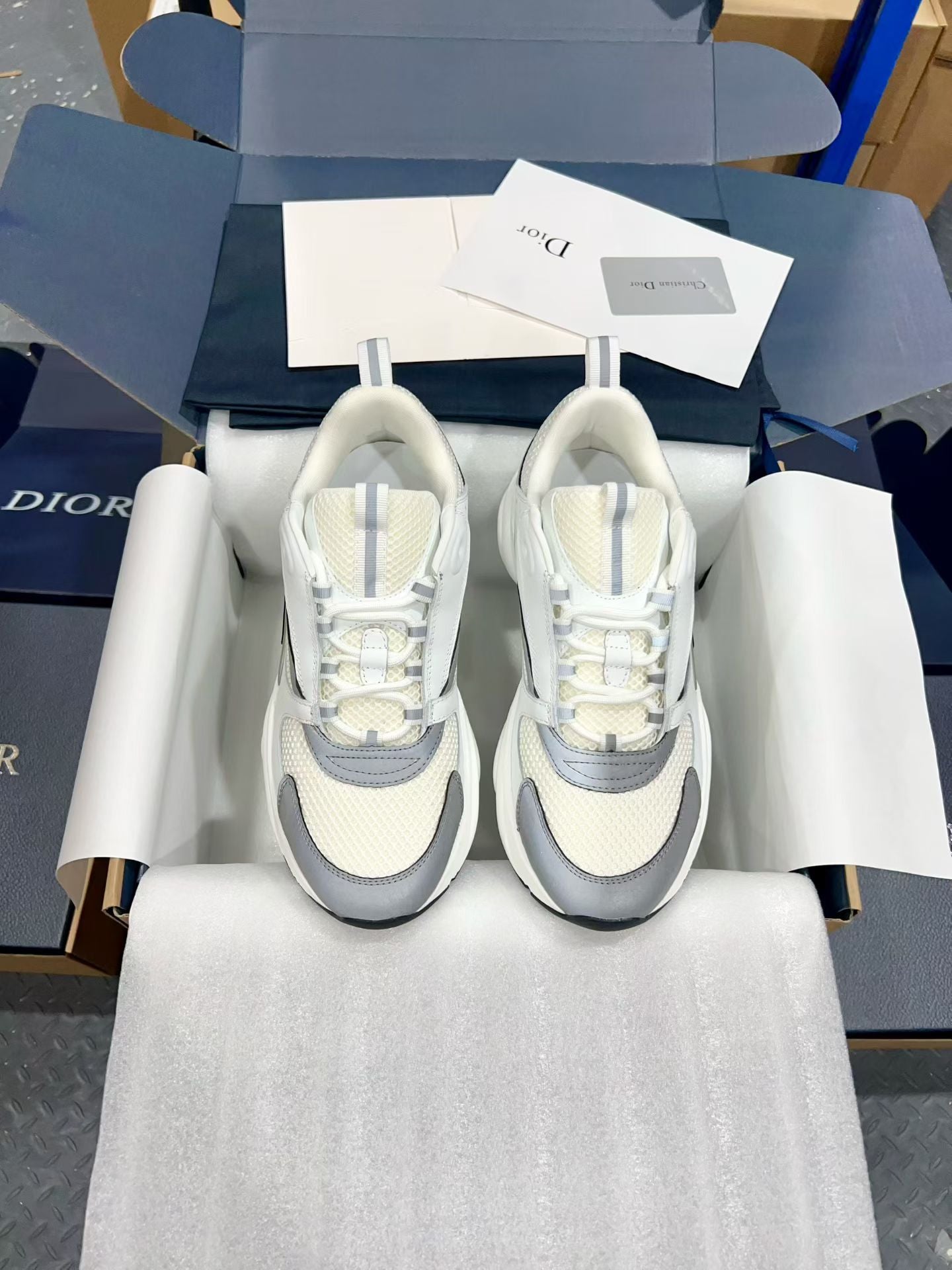 Luxury Dior White Sneakers – Premium Designer Fashion Shoes