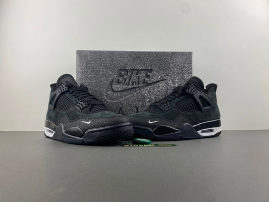 Air Jordan 4 Dark Green & Black – Premium Street Style Sneakers