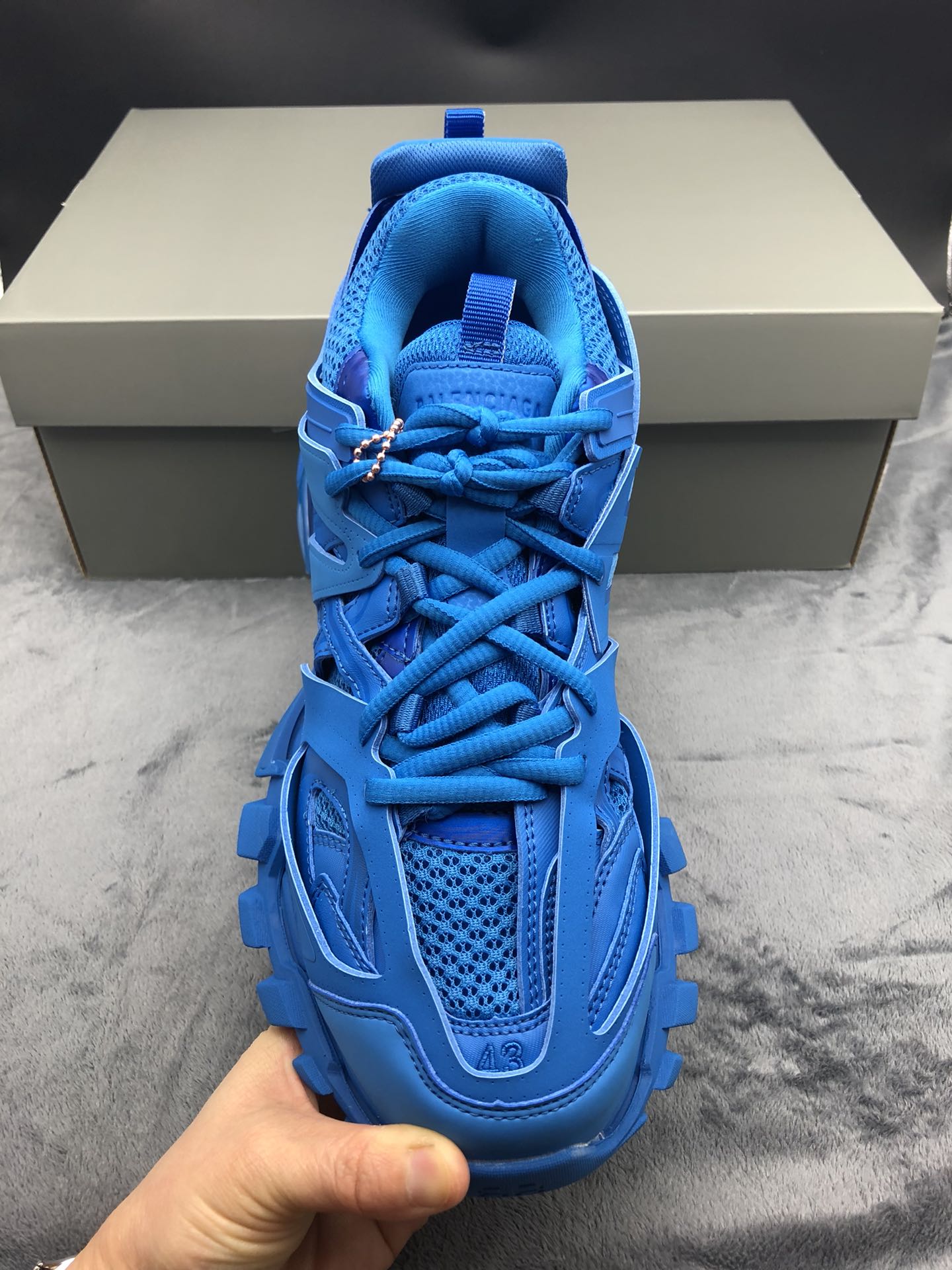 Balenciaga Blue Sneakers – Luxury Streetwear Chunky Shoes 👟🔥