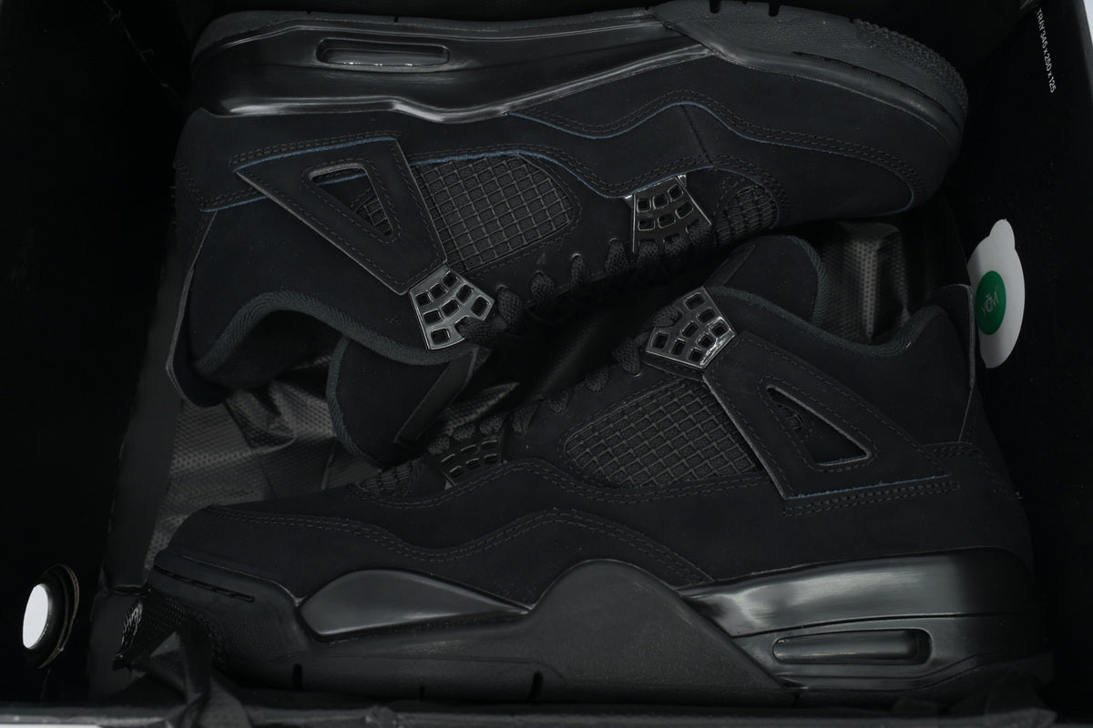 Air Jordan 4 Triple Black – Stealth All-Black Classic 🖤👟