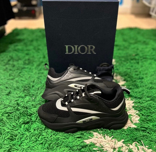 Dior B22 Black & White Luxury Chunky Sneakers