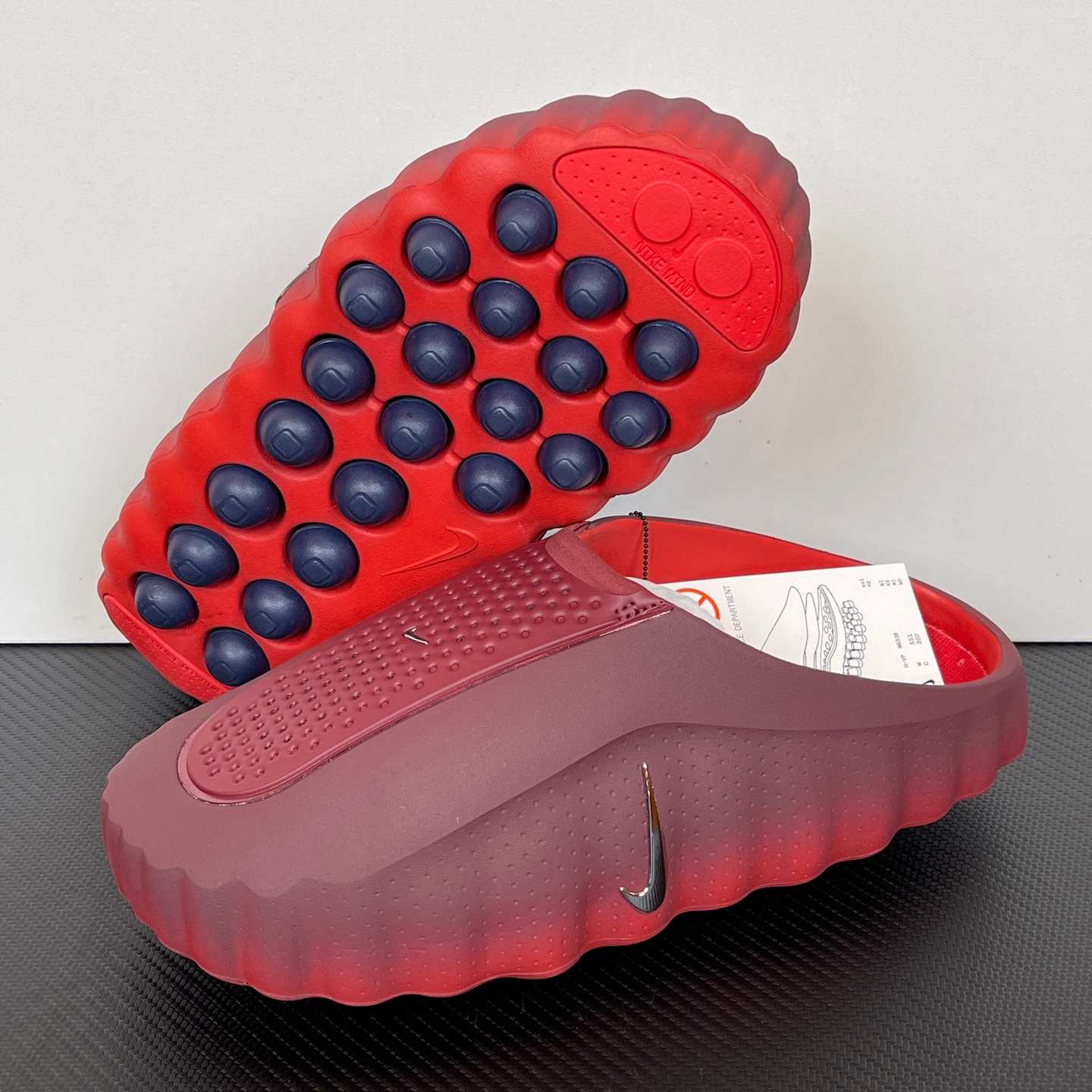Nike Red Comfort Slides – Bold & Stylish