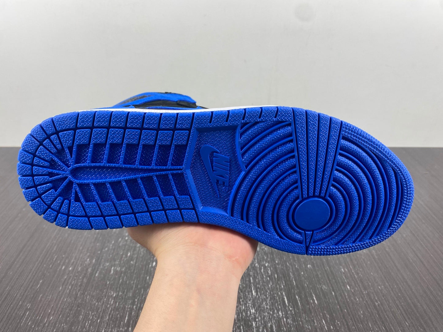 Air Jordan 1 Retro High OG Royal Toe – Black & Blue Premium High-Top Sneakers