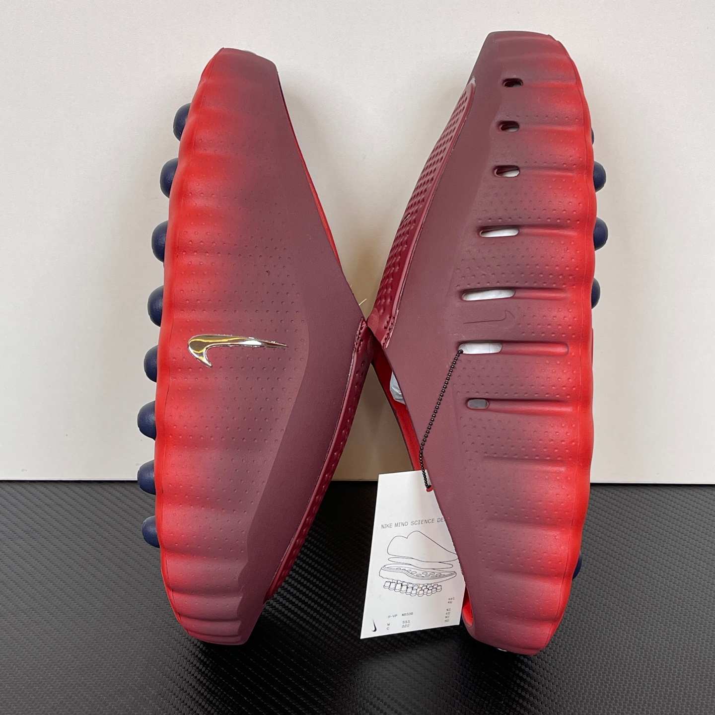 Nike Red Comfort Slides – Bold & Stylish