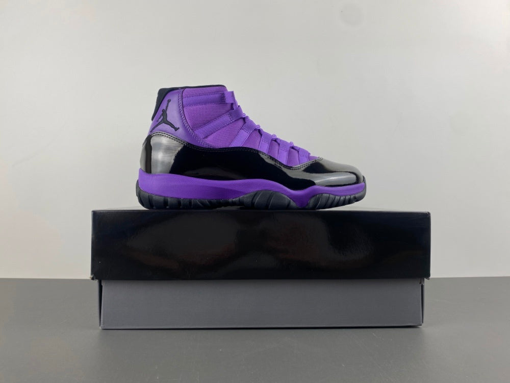 Purple & Black Jordan 11 Sneakers 💜🖤