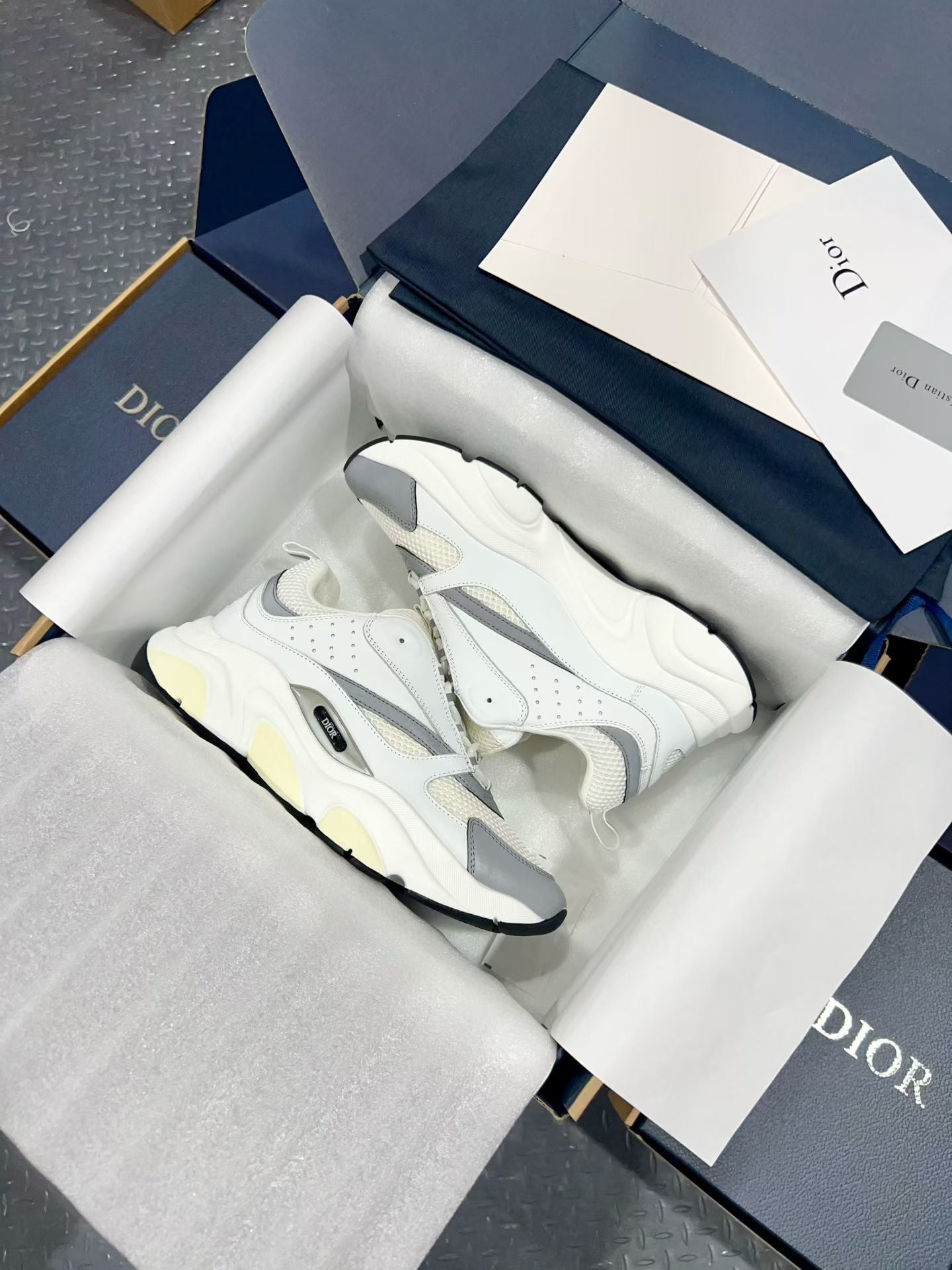 Luxury Dior White Sneakers – Premium Designer Fashion Shoes