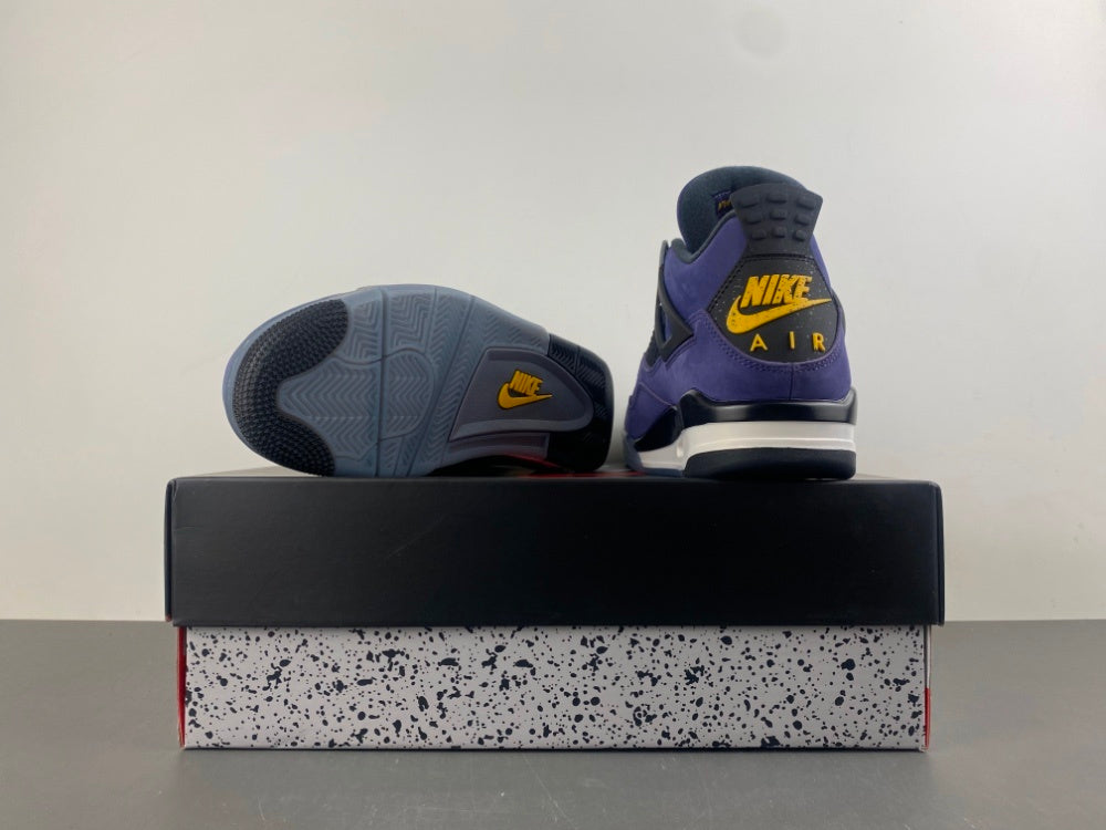 Air Jordan 4 Retro – Purple & Black Edition