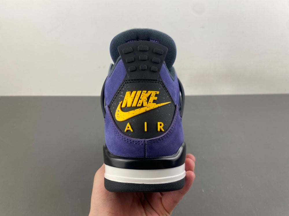 Air Jordan 4 Retro – Purple & Black Edition