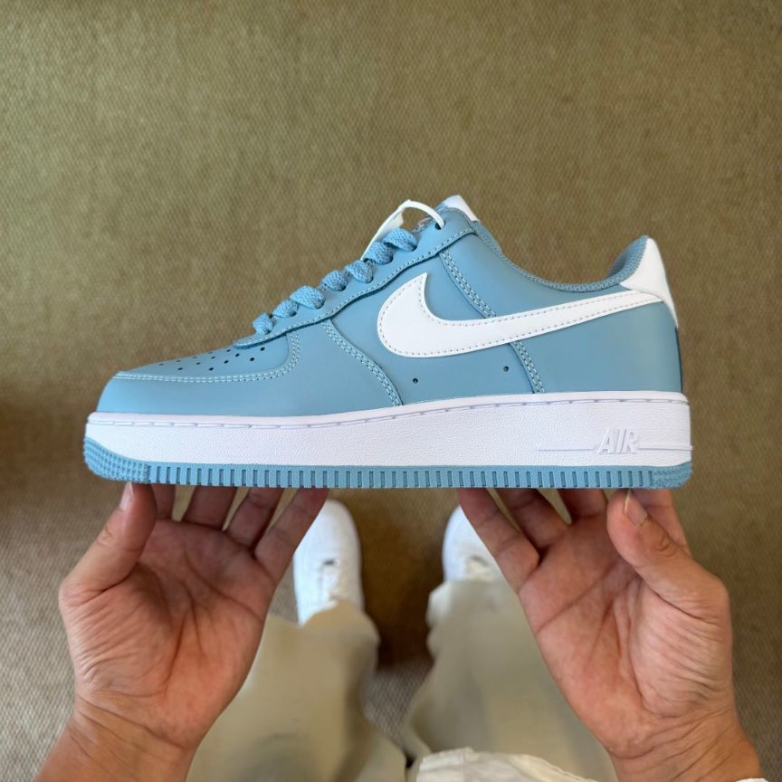 Nike Air Force 1 Low University Blue & White Sneakers 👟💙✨