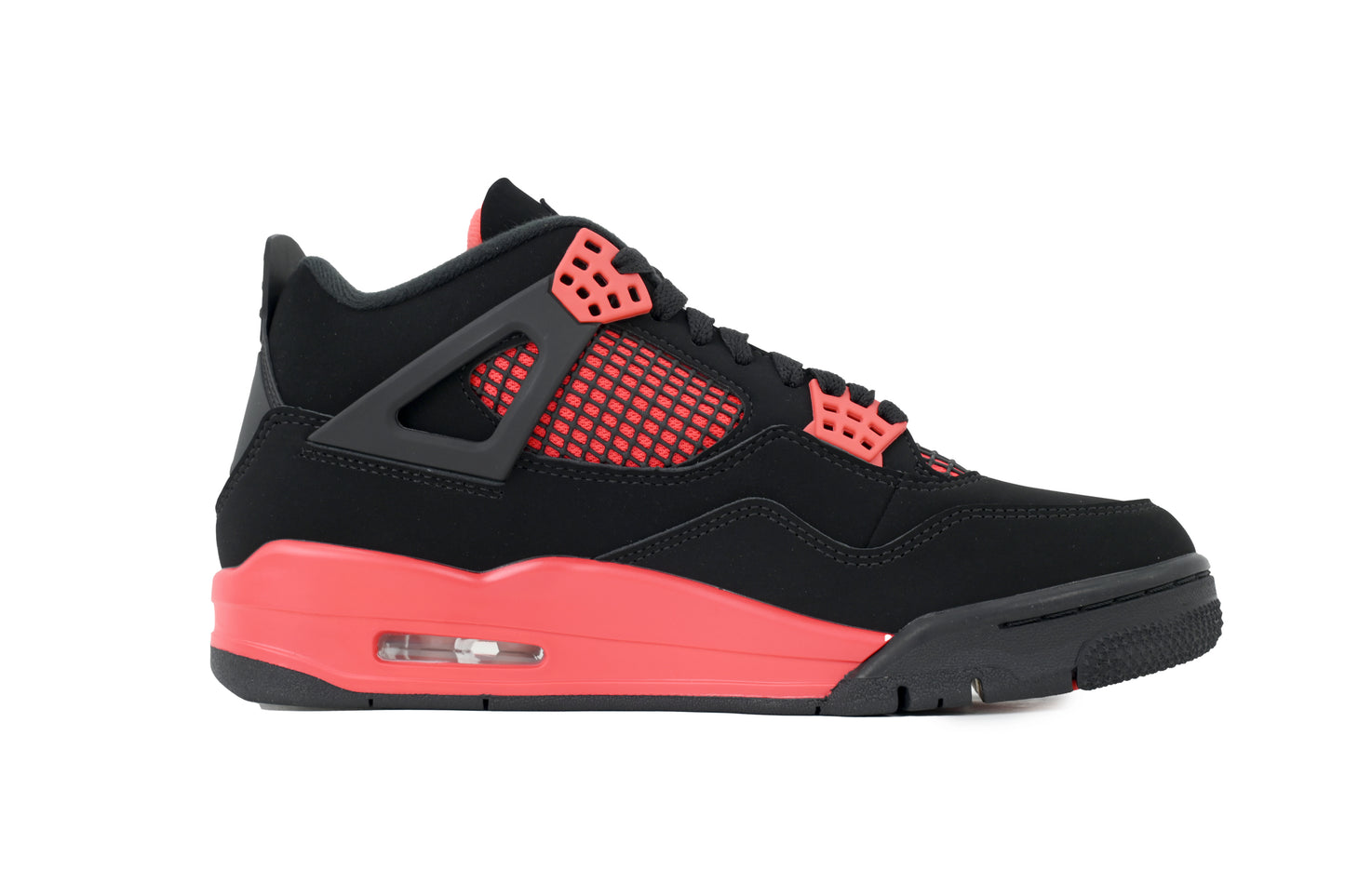 Air Jordan 4 Black & Red “Infrared” – Iconic Street Heat 🔥👟