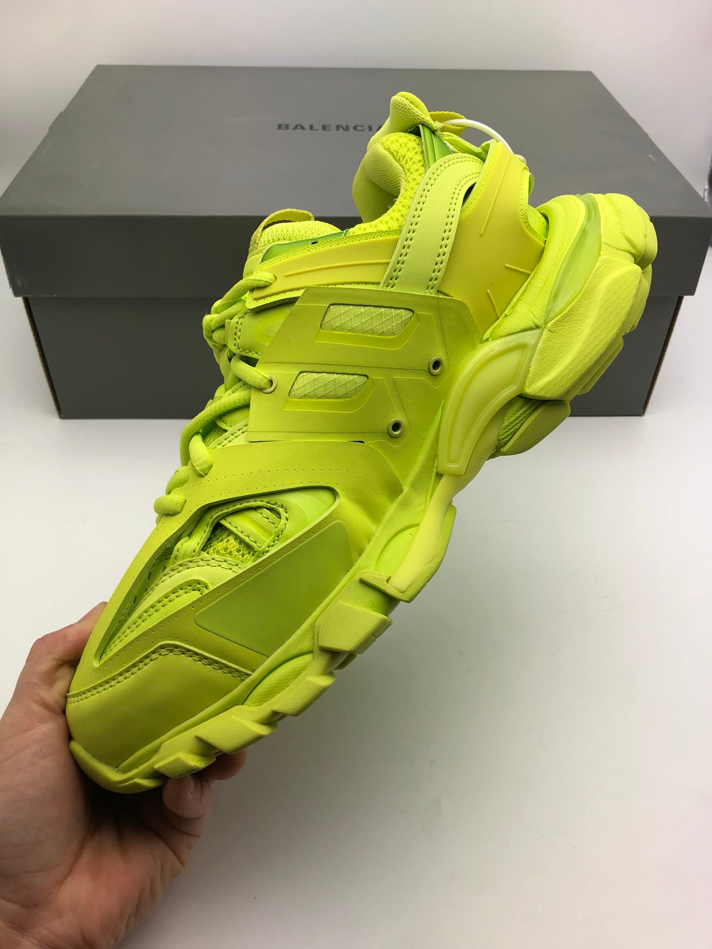 Balenciaga Neon Green Sneakers – Bold Luxury Statement Shoes ⚡👟