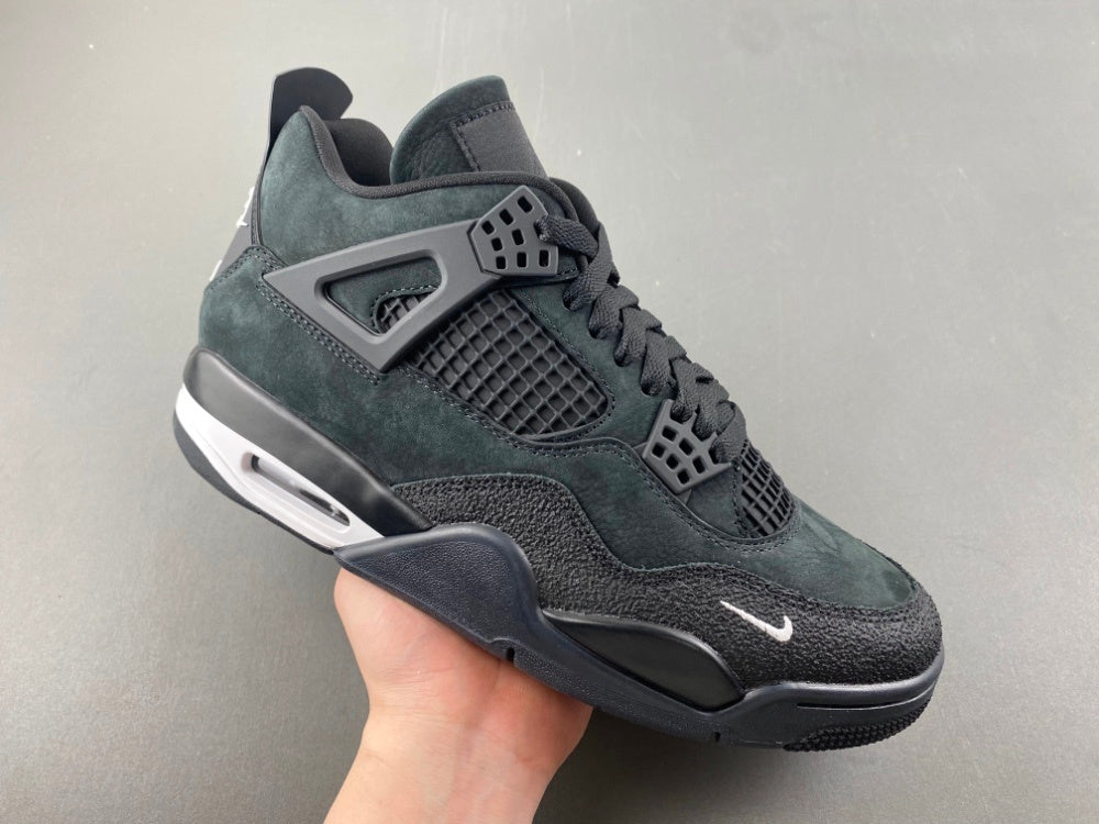 Air Jordan 4 Dark Green & Black – Premium Street Style Sneakers