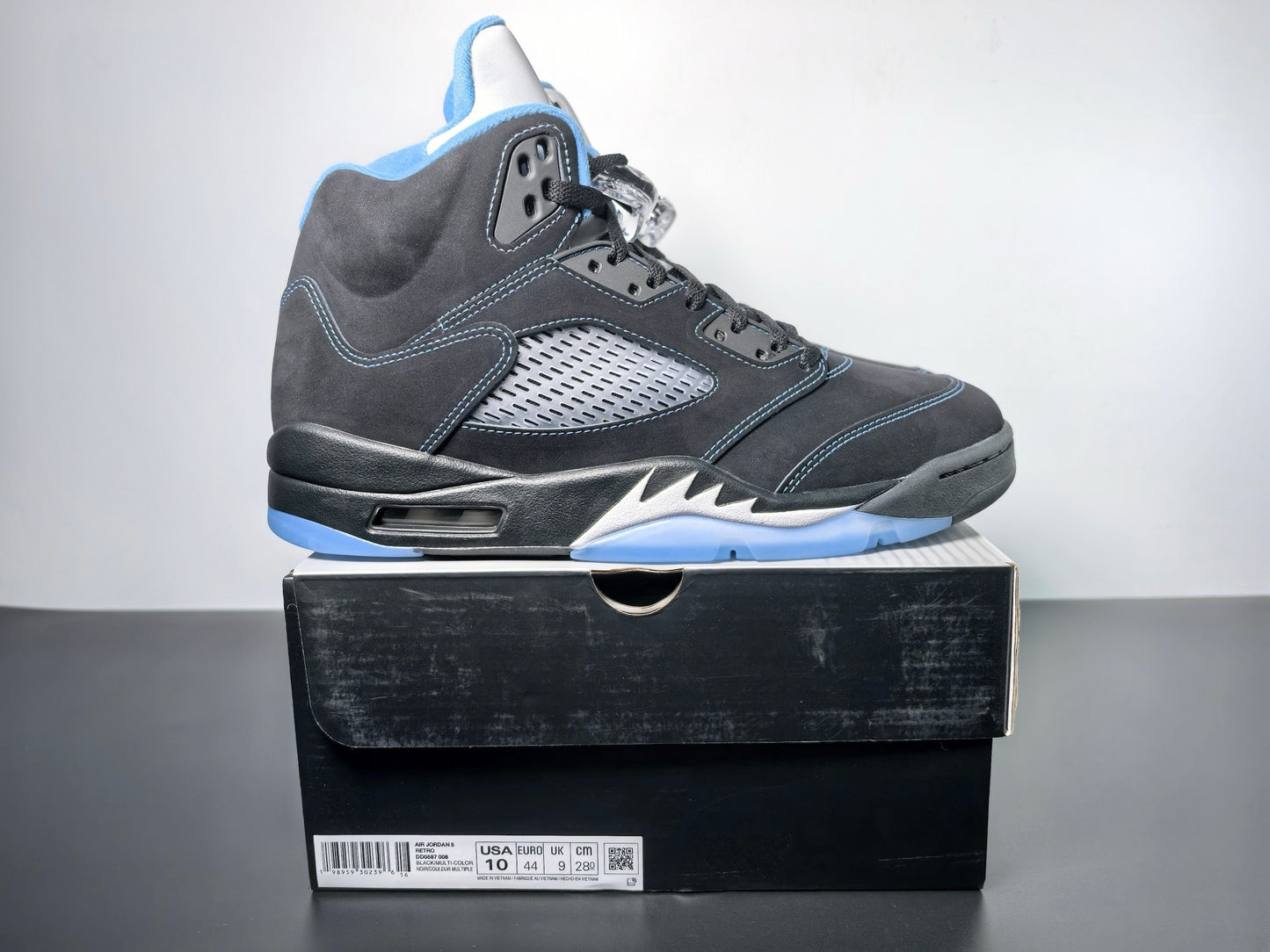 Midnight Ice Jordan 5s