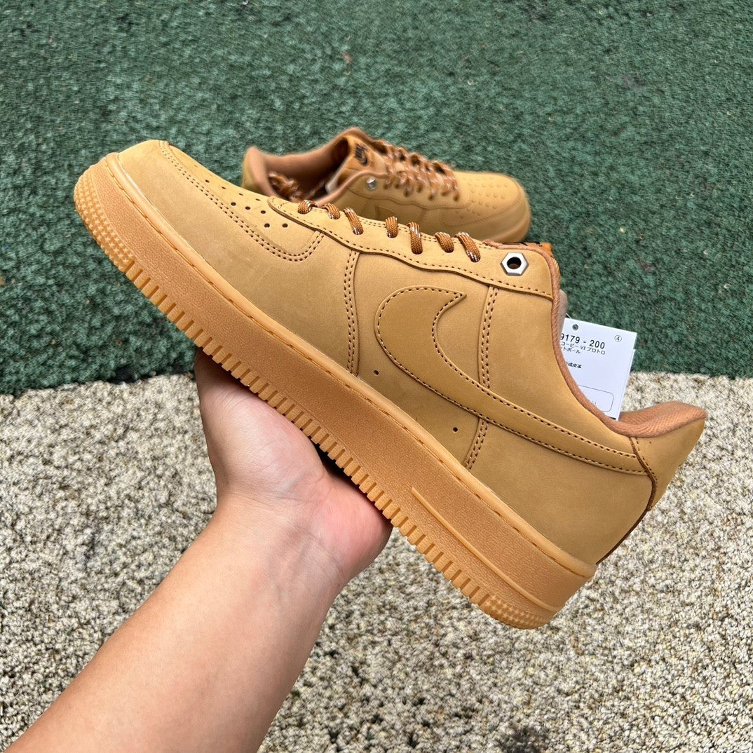 🤎 Wheat Brown Air Force 1 Style Sneakers 🤎