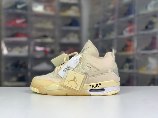 Luxury Cream Retro Basketball Sneakers