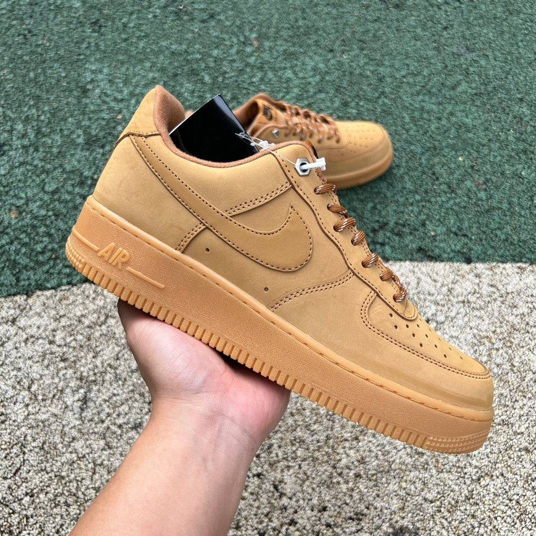 🤎 Wheat Brown Air Force 1 Style Sneakers 🤎