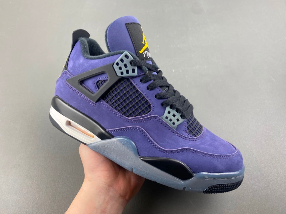 Air Jordan 4 Retro – Purple & Black Edition