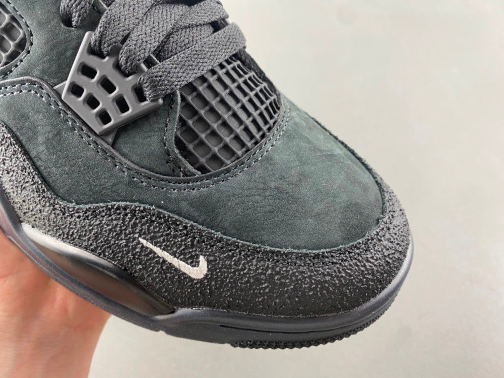 Air Jordan 4 Dark Green & Black – Premium Street Style Sneakers