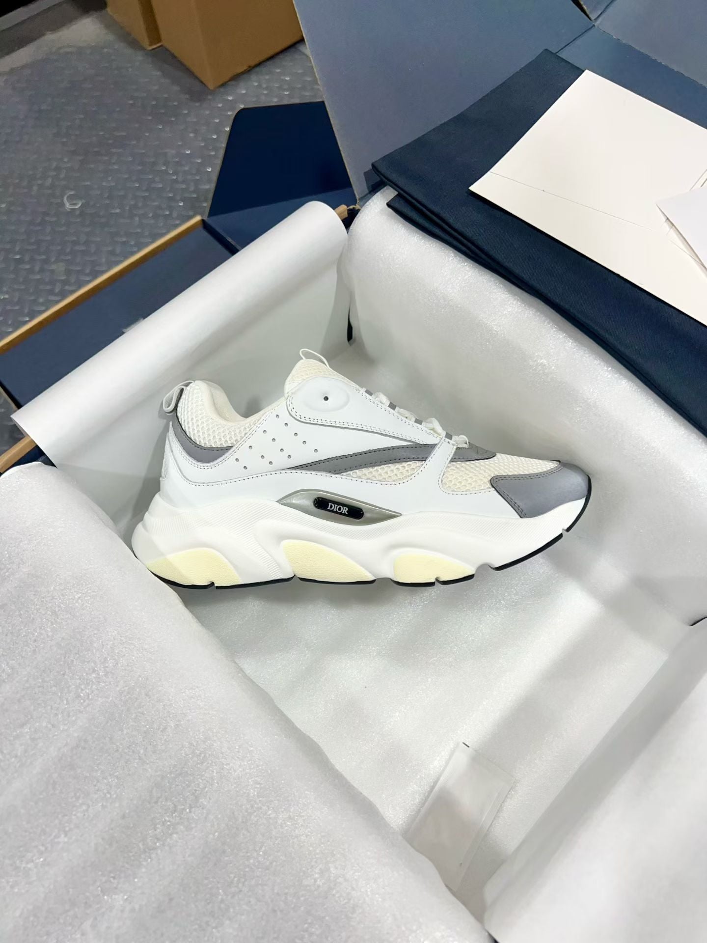 Luxury Dior White Sneakers – Premium Designer Fashion Shoes