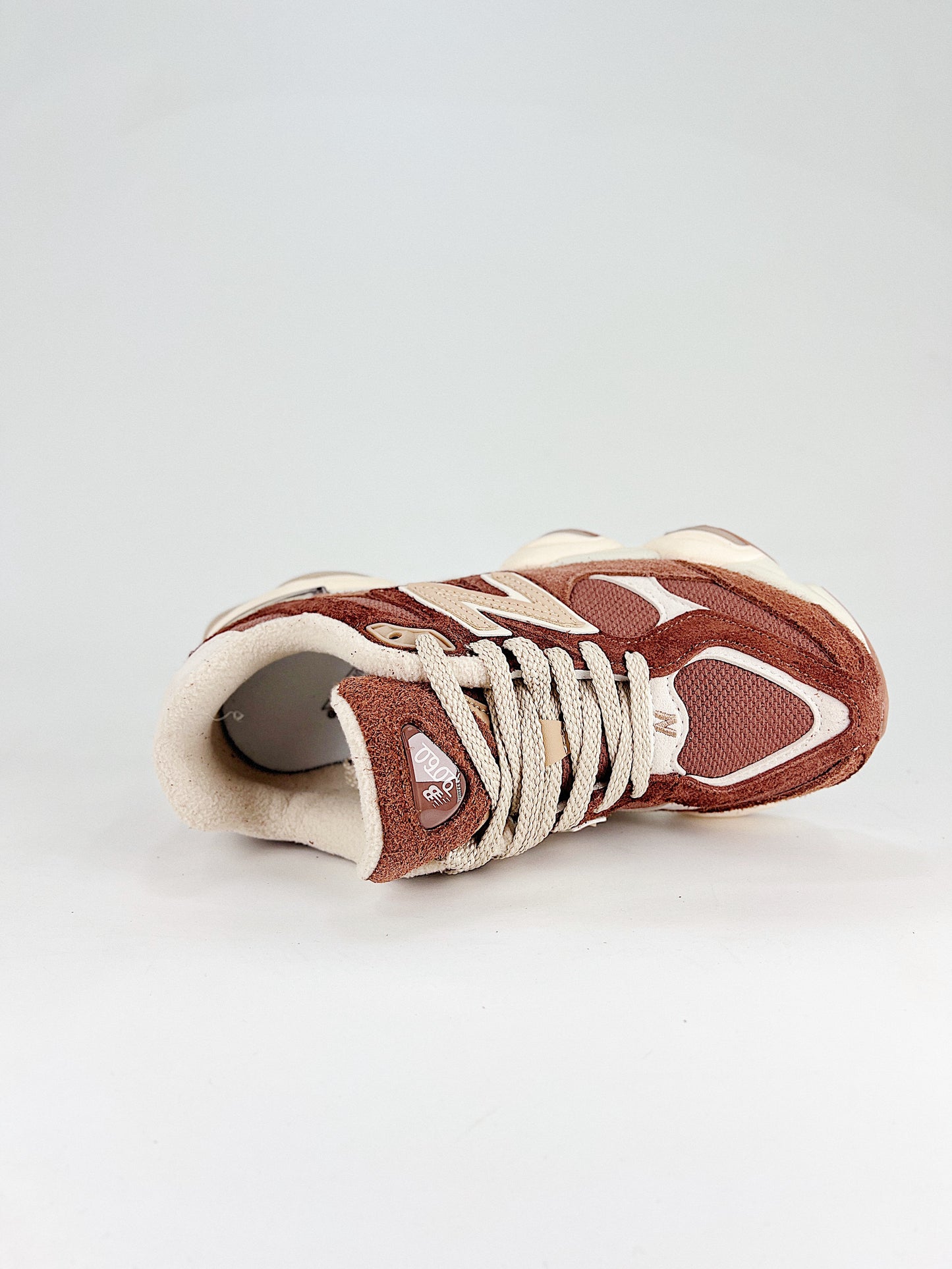 New Balance Chunky Brown & Cream Sneakers