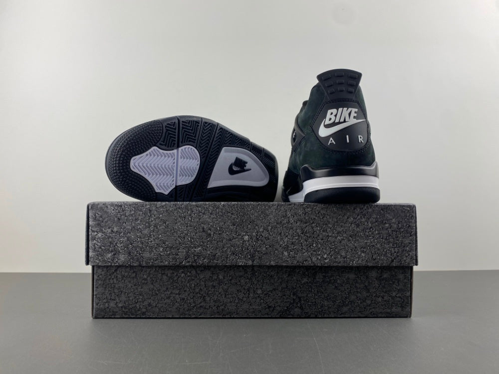 Air Jordan 4 Dark Green & Black – Premium Street Style Sneakers