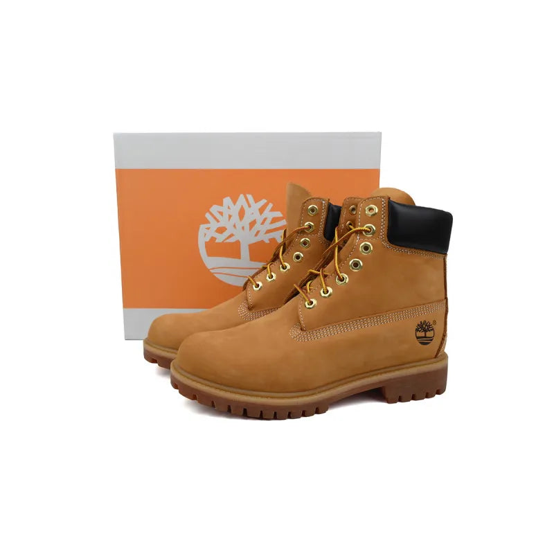Timberland Premium Waterproof Boots – Classic Wheat Leather Work & Outdoor Boots