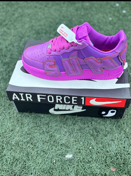 Nike Air Force 1 Custom Purple/Pink “SUP” Edition