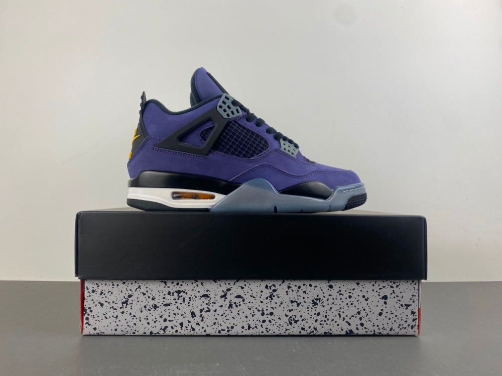 Air Jordan 4 Retro – Purple & Black Edition